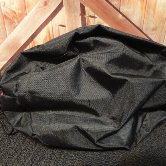 Barcardi Rum Promo Mesh Beach String Bag 16" tall, bottle pockets,heavy … - Picture 7 of 7